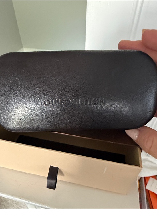 Louis Vuitton Brown Glitter Lame Oversized Women\'s Sunglasses main image 5